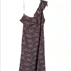 Banana Republic one shoulder  dress sz 10